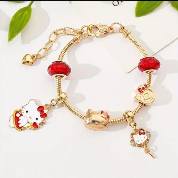 Hello Kitty Charm Bracelet - Picture 1 of 5